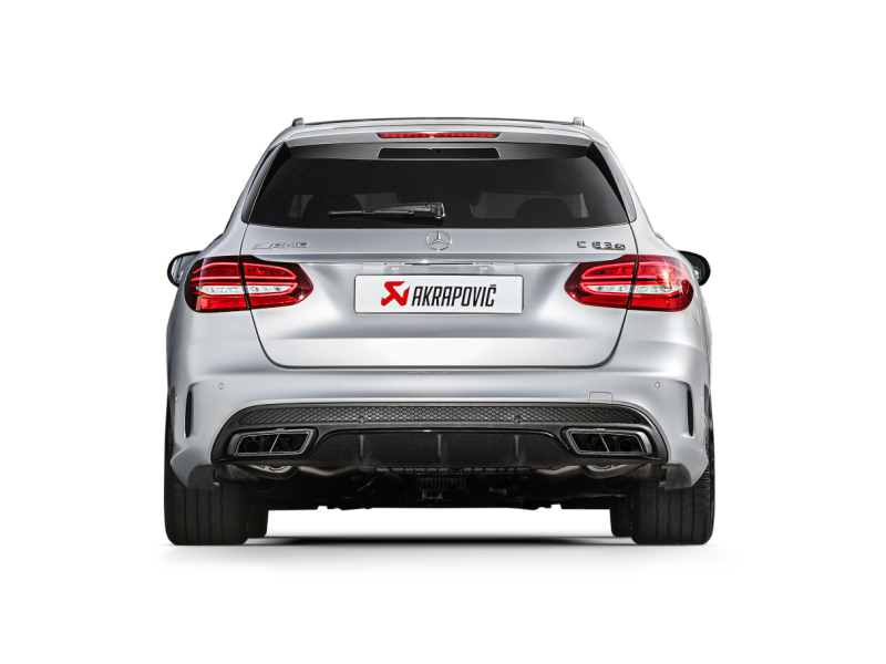 FR SPORT Akrapovic 15-17 AMG C63 Estate Evolution Line Cat Back (Titanium) w/ Carbon Tips (Req....