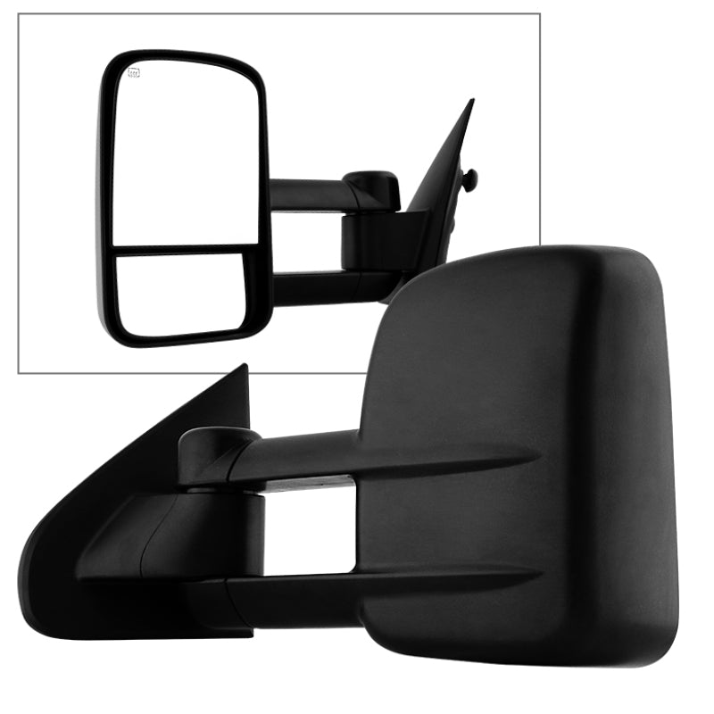 FR SPORT SPYDER Xtune Chevy Silverado 14-15 Power Heated Telescoping Mirror Left MIR-CSIL14-PWH-L...