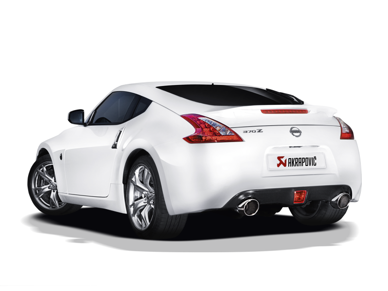 Akrapovic 09-17 Nissan 370Z Evolution Line Cat Back (SS) (Req. Tips) ME-NI/SS/1