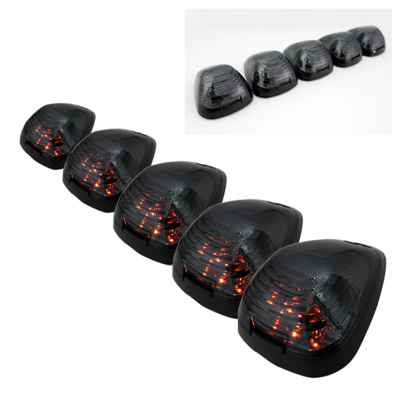 FR SPORT SPYDER xTune Ford SuperDuty F250-F250 99-15 Amber LED Cab Roof lights - Smoke...