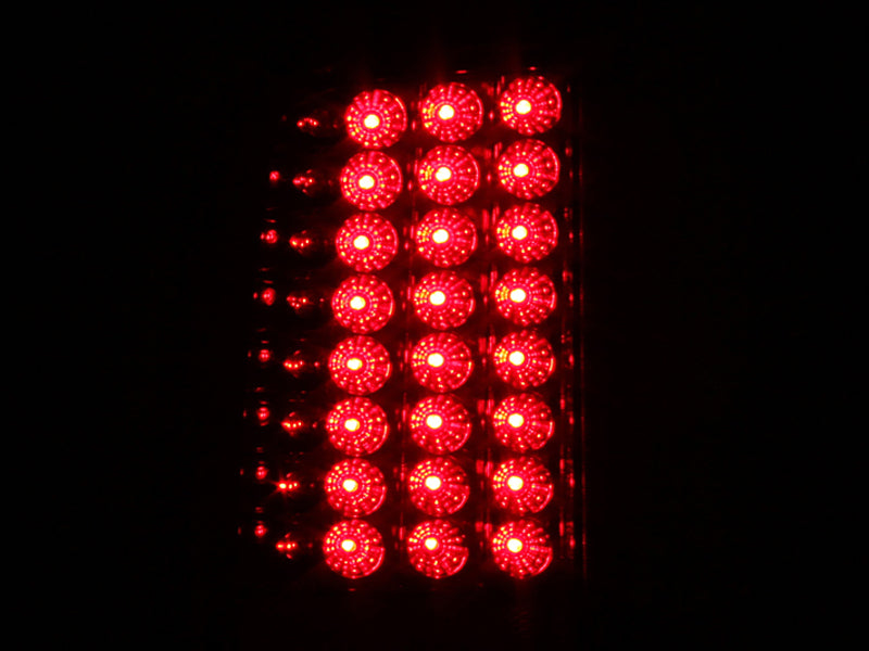 Anzo 2008-2015 Ford F-250 LED Taillights Red/Clear
