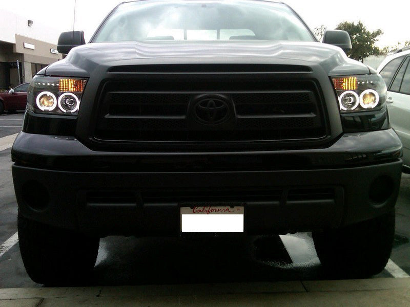 FR SPORT Spyder Toyota Tundra 07-13 Projector Headlights CCFL Halo LED Blk PRO-YD-TTU07-CCFL-BK...
