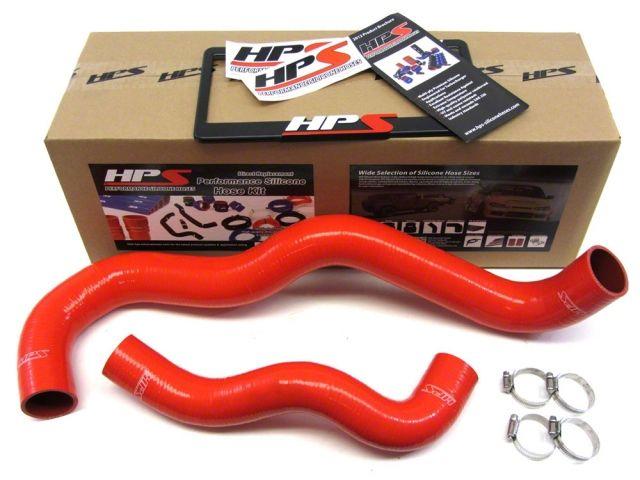 FR SPORT HPS Red Reinforced Silicone Radiator Hose Kit Coolant Ford 03-07 Excursion 6.0L Diesel...