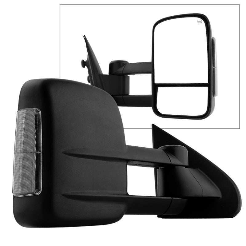 FR SPORT SPYDER Xtune Chevy Silverado 14-15 Heated Smoke LED Signal Telescoping Mirror Right...