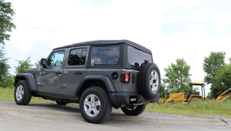 Corsa Performance Corsa 18+ Jeep Wrangler JL 2.5in Dual Rear Turn Down Exit Sport Axle-B