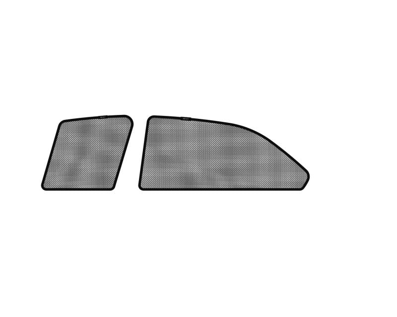 3D MAXpider 2008-2014 Mercedes-Benz C-Class Sedan Black Sun Shades - Side Windows S1MB0091