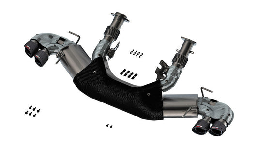 FR SPORT Borla 20-23 Chevy Corvette 6.2L V8 AT w/o NPP 3in ATAK Catback Exhaust - Carbon Fiber...