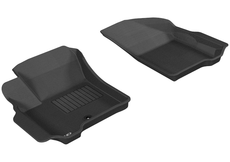 3D MAXpider 2009-2012 Dodge Journey Kagu 1st Row Floormat - Black L1DG00511509