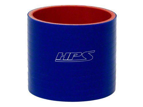 HPS 1-1/4" ID, 3" Length, Silicone Straight Coupler Hose, High Temp 4-ply Reinforced, 32mm ID, Blue