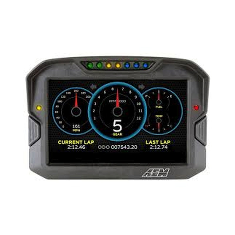 AEM CD-7 Logging Race Dash Carbon Fiber Digital Display (CAN Input Only)