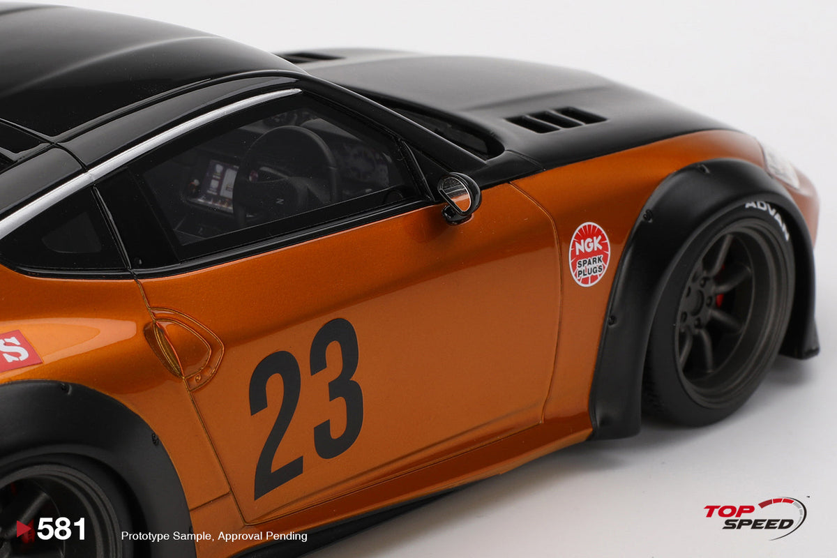 STM Diecast Topspeed 2023 Nissan Fairlady Z (RZ34) #23 LB Nation Works LB Gold 1:18 - View 5