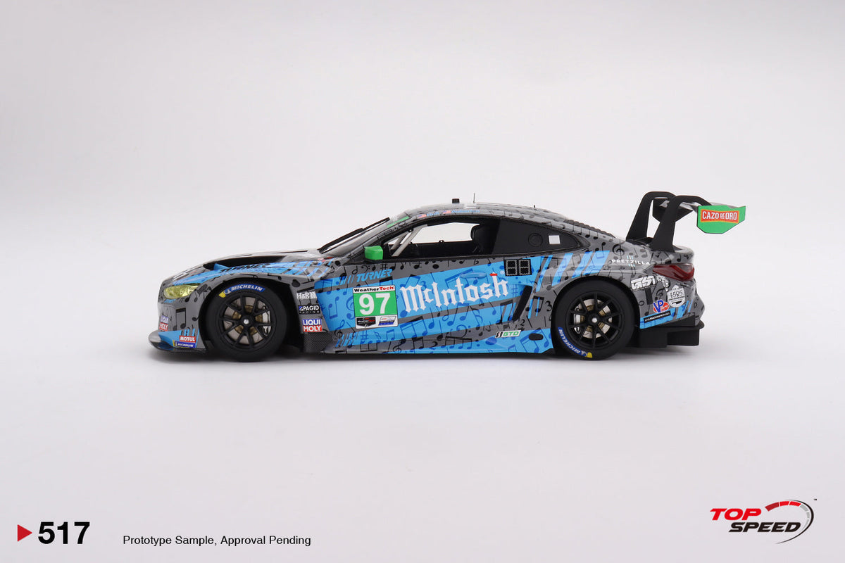 STM Diecast Topspeed  1:18 BMW M4 GT3 #97 Turner Motorsports  IMSA 2023  Laguna Seca GTD 2nd...