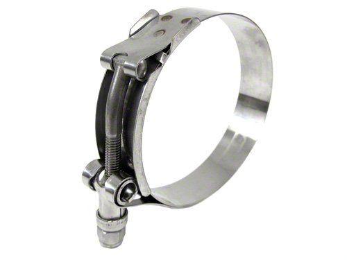 HPS Performance Products HPS Stainless Steel T-Bolt Hose Clamp Size # 56, fit 2-3/8" ID hose, Range: 2.64" - 2.95"