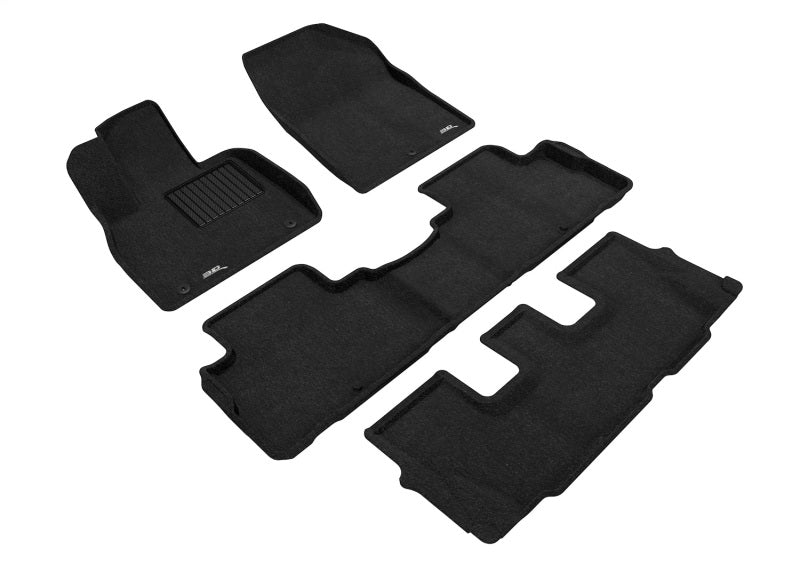 3D MAXpider 20-24 Hyundai Palisade 8-Seat Elegant Black R1 R2 R3 L1HY10004709
