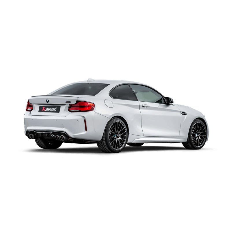FR SPORT Akrapovic 2018+ BMW M2 Competition/M2 CS (F87N) Slip-On Line (Titanium) w/Carbon Fiber...