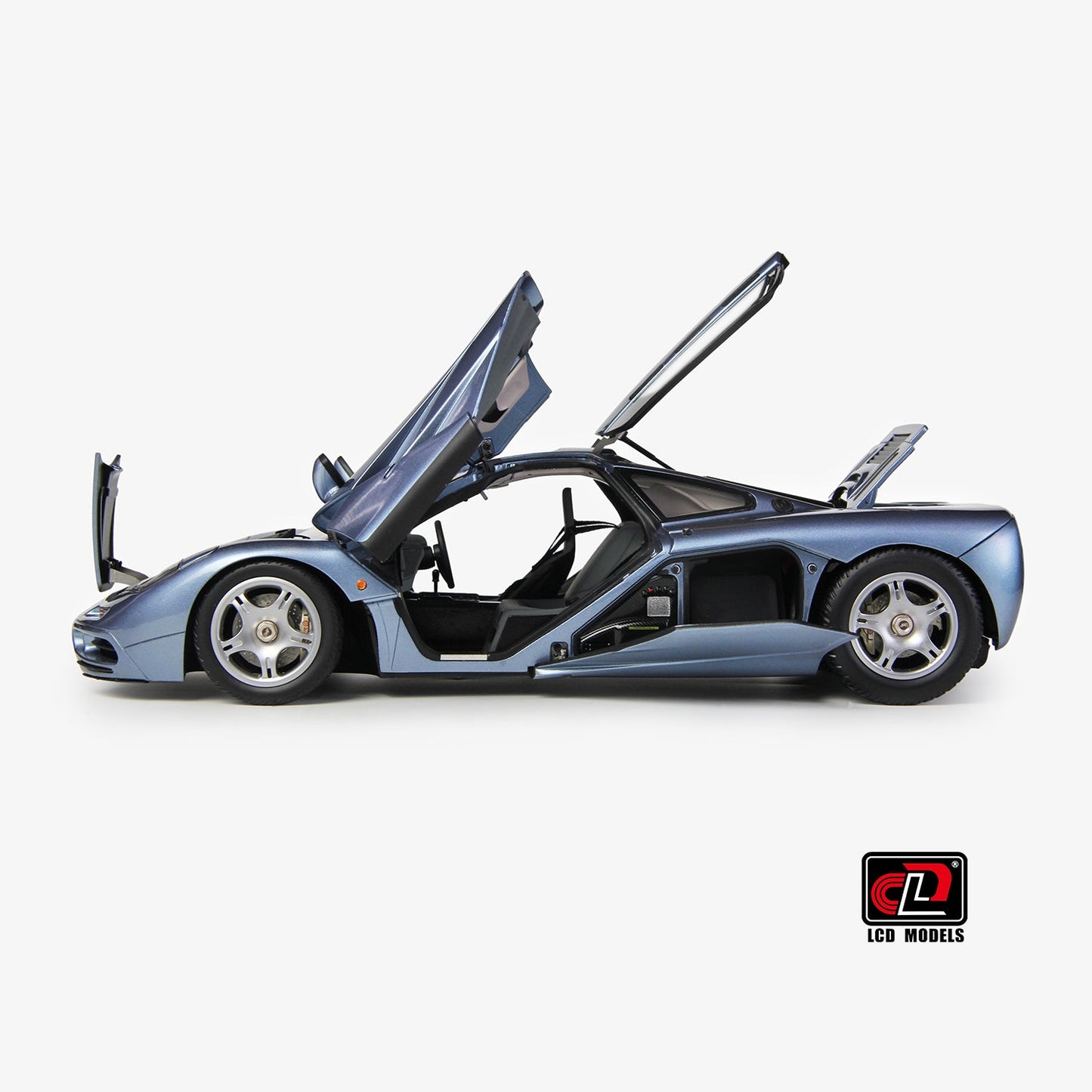 LCD 1993 Mclaren F1 XP5 Frozen Blue Metallic 1:18