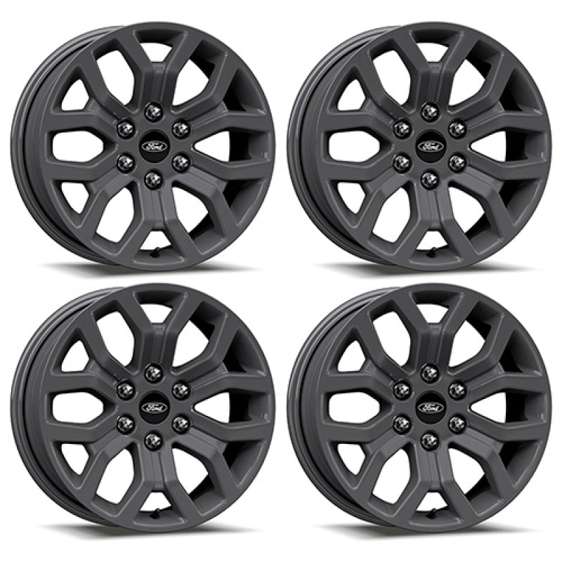 FR SPORT Ford Racing 15-22 F-150 18x7.5in Matte Gray Wheel Kit M-1007K-1875G - View 2