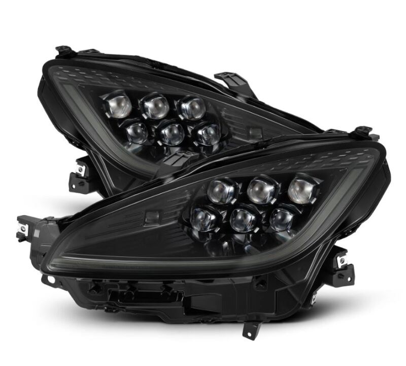 AlphaRex 21-23 Toyota GR86 / Subaru BRZ NOVA-Series LED Projector Headlights - Alpha Black 880875 *Discontinued