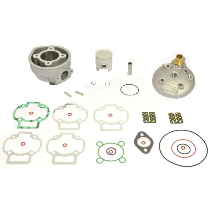Athena 14 Aprilia SR Iniezione E Carburatore 47.6mm Bore 12mm Pin Flat Piston BB Cyl Kit w/Head Bore 082500