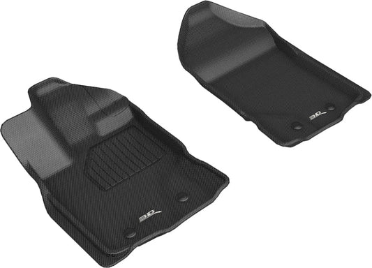 FR SPORT 3D MAXpider 2019-2020 Ford Ranger Kagu 1st Row Floormat - Black L1FR12211509