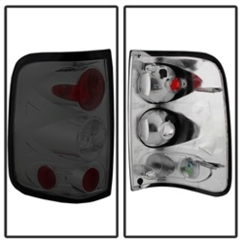 FR SPORT Spyder Ford F150 side 04-08 (Not Fit Heritage & SVT)Euro Tail Lights Smke...