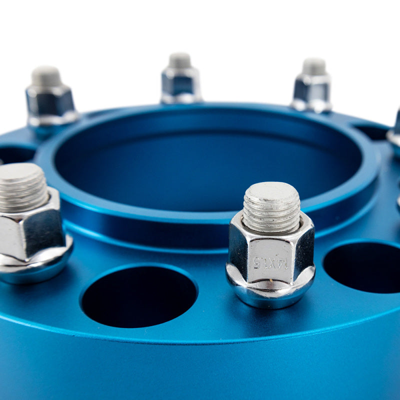 Borne Off-Road Wheel Spacers 8x165.1 116.7 38.1 M14 Blue BNWS-008-381BL