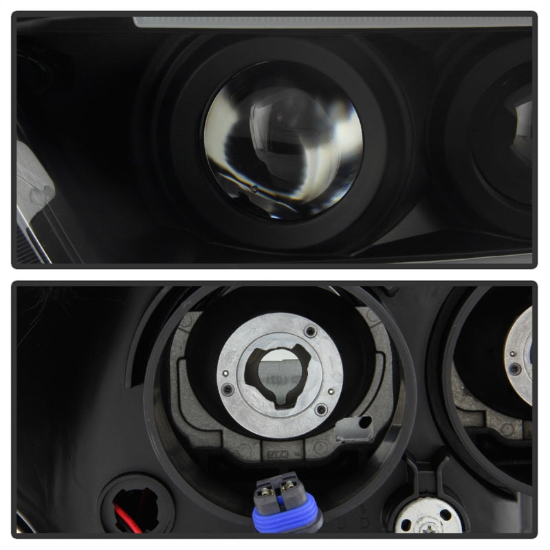 FR SPORT Spyder Toyota Tacoma 16-18 (SR5 Model Only) Projector Headlights Black Smoke...