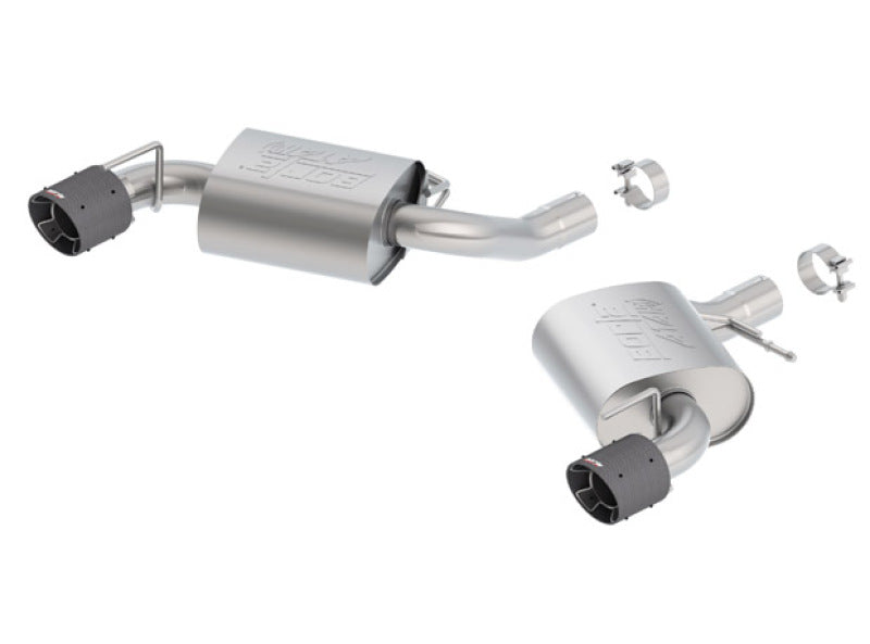 Borla 16 Chevy Camaro 6.2L Atak Rear Section Exhaust w/o NPP 11923CF
