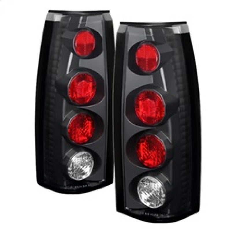 FR SPORT Spyder Chevy C/K Series 1500/2500 88-98/GMC Sierra 88-98 Euro Style Tail Lights Blk...