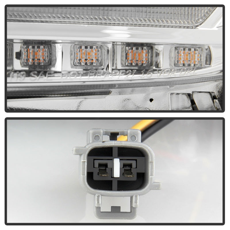 FR SPORT Spyder 16-20 Toyota Tacoma LED Model Only High-Power LED Headlights - Chrome...