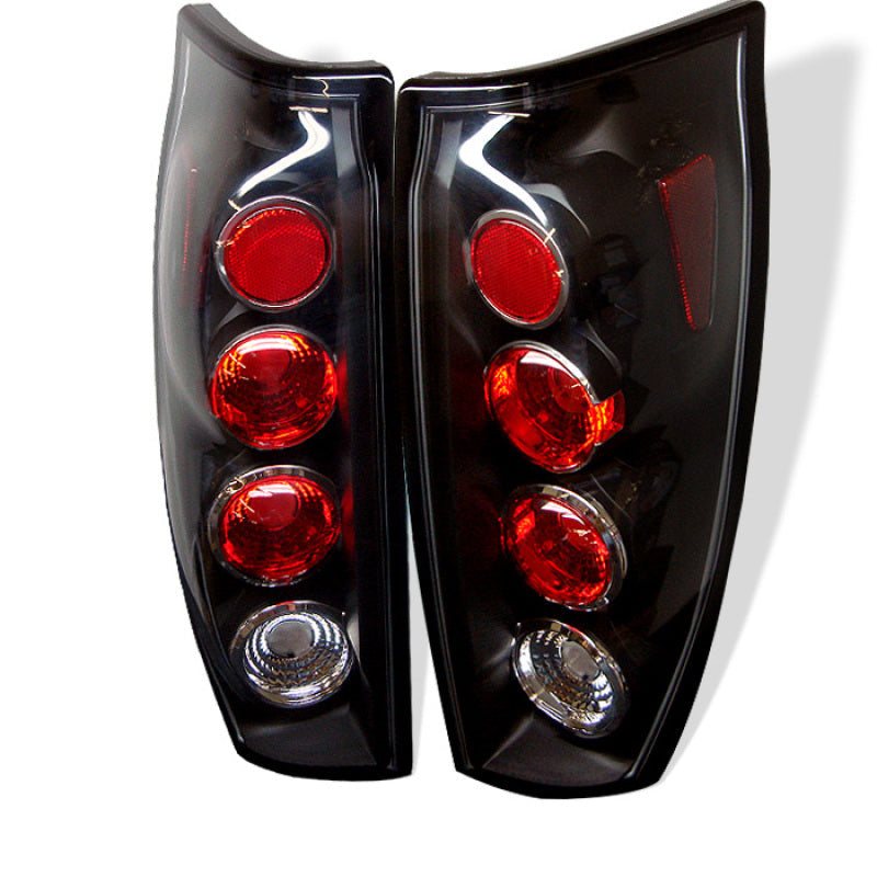 Spyder Chevy Avalanche 02-06 Euro Style Tail Lights Black ALT-YD-CAV04-BK 5001108