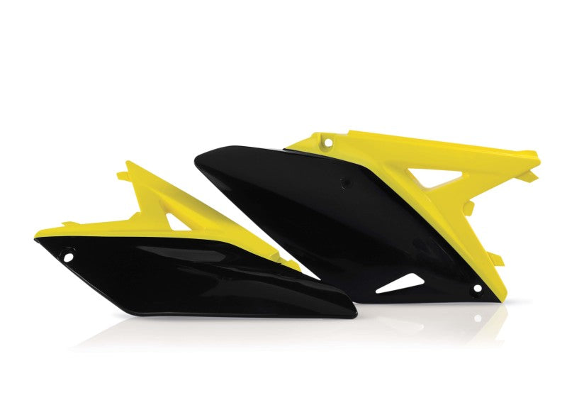 Acerbis 10-18 Suzuki RMZ250 Side Panels - Black/Yellow 2171921017