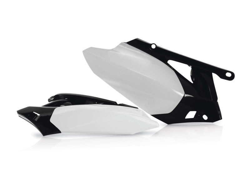 Acerbis 10-13 Yamaha YZ450F Side Panels - White/Black 2171811035