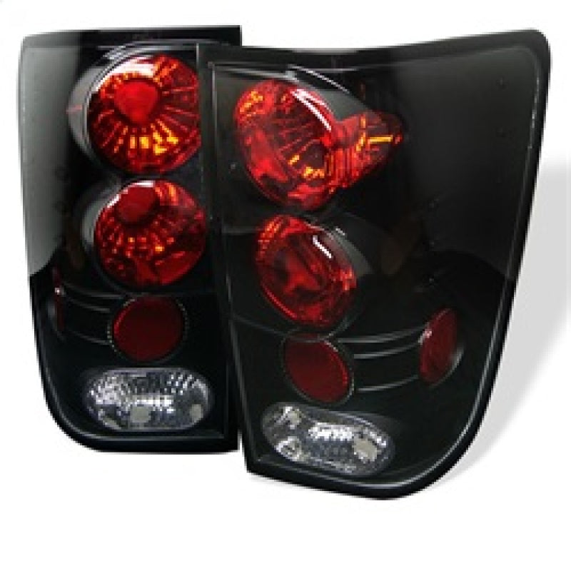 FR SPORT Spyder Nissan Titan 04-14 Euro Style Tail Lights Black ALT-YD-NTI04-BK 5007025 - View 2