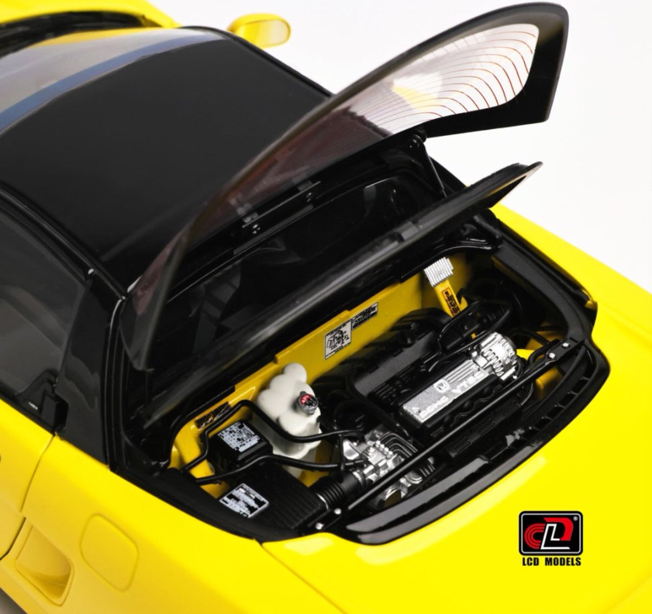 LCD Honda NSX MK1 (NA1) Yellow 1:18
