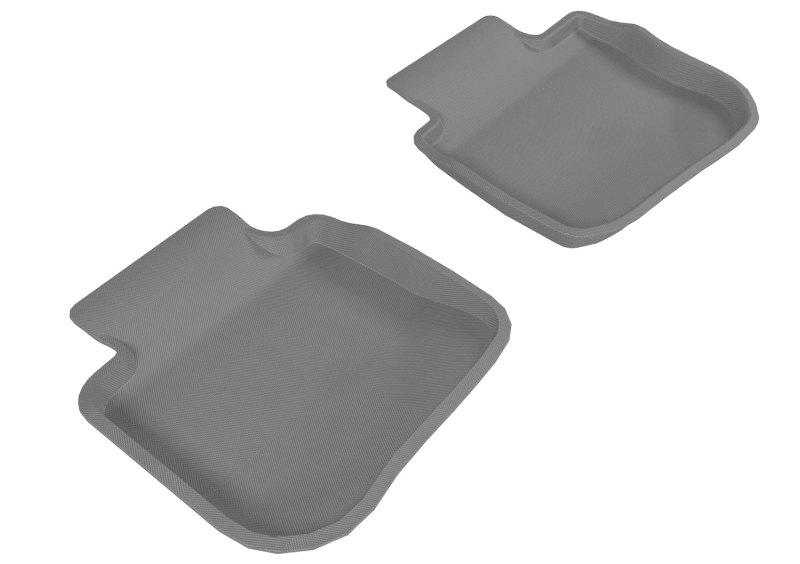 3D MAXpider 2010-2014 Subaru Legacy/Outback Kagu 2nd Row Floormats - Gray L1SB00421501