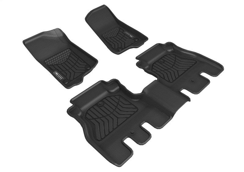 3D MAXpider 18-24 Jeep Wrangler JL Unlimited Maxtrac Black R1 R2 A5JP01901809