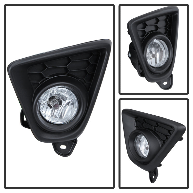 FR SPORT Spyder Mazda CX-5 2012-2015 OEM Fog Light W/Universal Switch- Clear FL-MCX52012-C...
