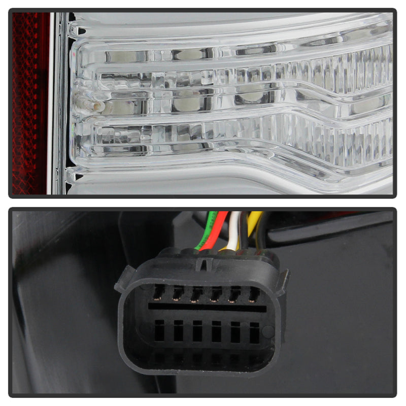 Spyder Dodge Ram 19-20 LED Tail Light Chrome ALT-YD-DR19HAL-SEQ-C 5087300