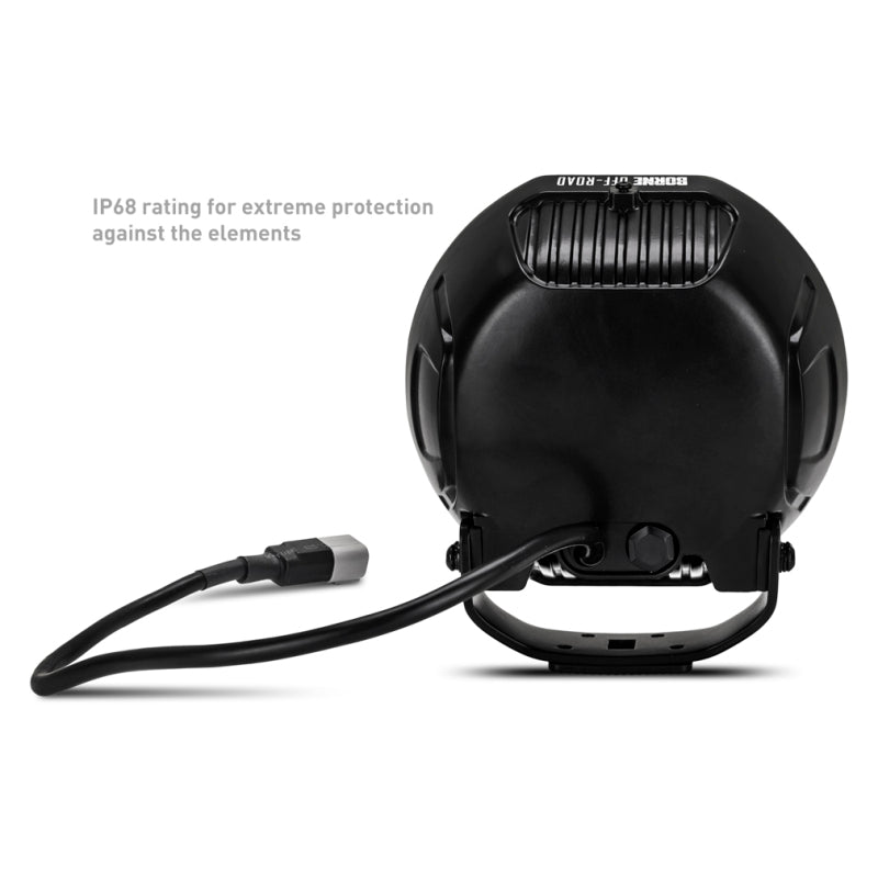 Borne Off-Road Light (Kit of 2) 7in Round BNLT-RD7-2