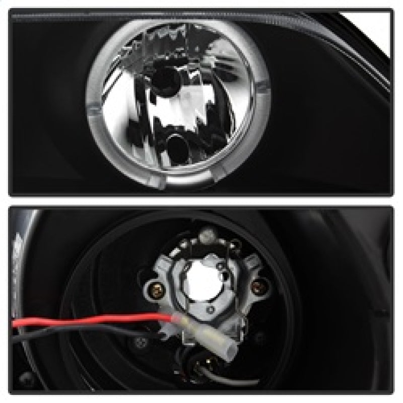 FR SPORT Spyder BMW Z3 96-02 Projector Headlights LED Halo Black High H1 Low H1...