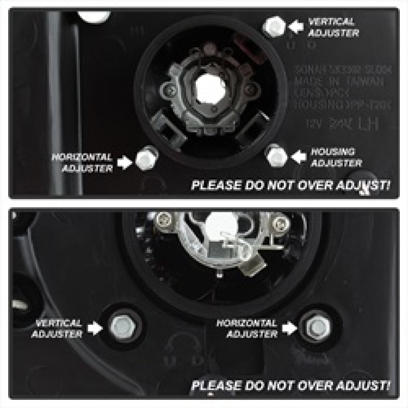 Spyder Chevy Silverado 1500 03-06 Projector Headlights LED Halo LED Ambr Reflctr Ch PRO-YD-CS03-AM-C 5009463