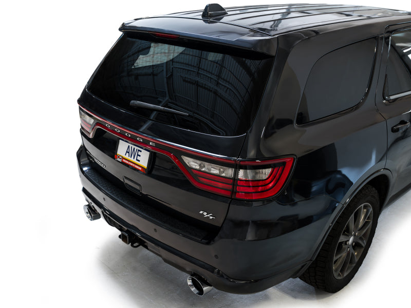 AWE Tuning 11-24 Dodge Durango 5.7L Track Edition Exhaust w/ Chrome Silver Tips 3020-32575
