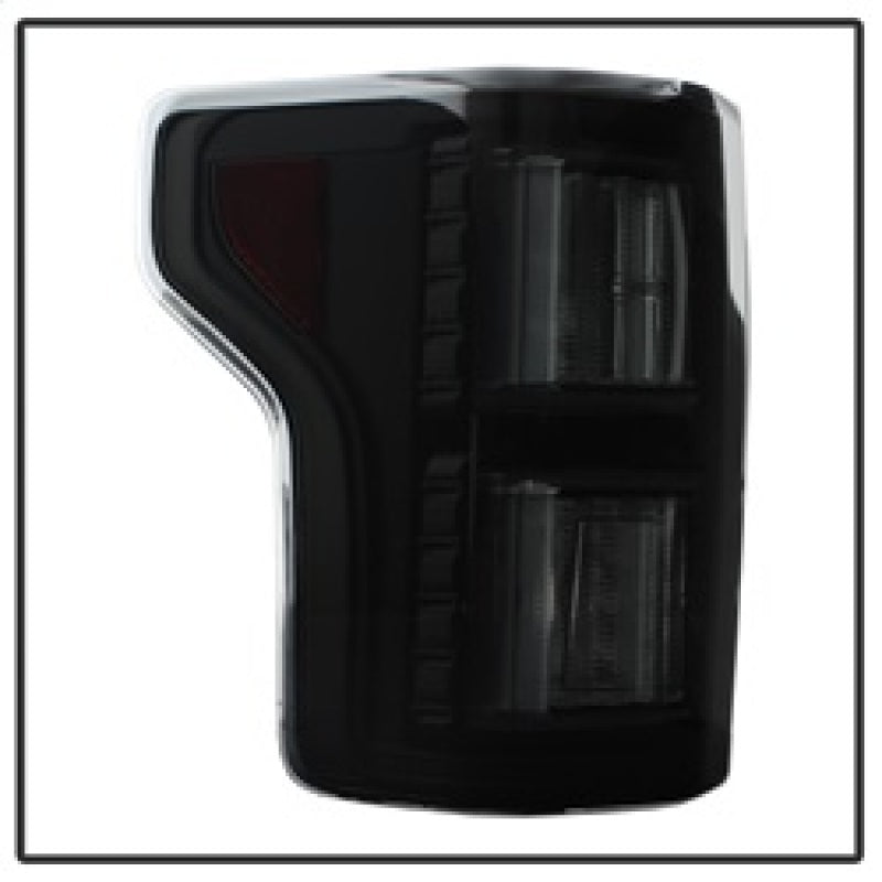 Spyder Ford F150 2015-2017 Light Bar LED Tail Lights - Black Smoke ALT-YD-FF15015-LBLED-BSM 5083685