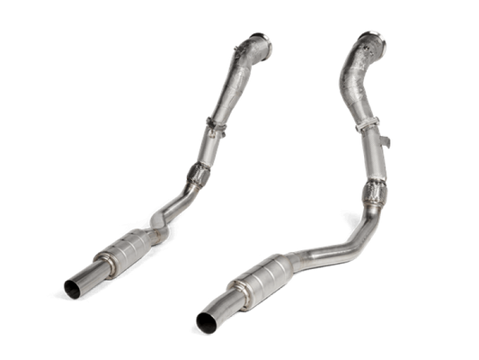 FR SPORT Akrapovic 2020 Audi RS6 Avant (C8) DownPipe (SS) w/Link Pipe Set (Does Not Fit...