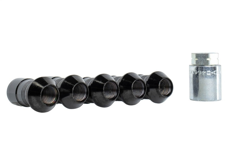 Ford Racing 2023+ Ford Bronco Raptor  M14 x 1.5 Black Security Lug Nut Kit - Set of 5 M-1A043-A5