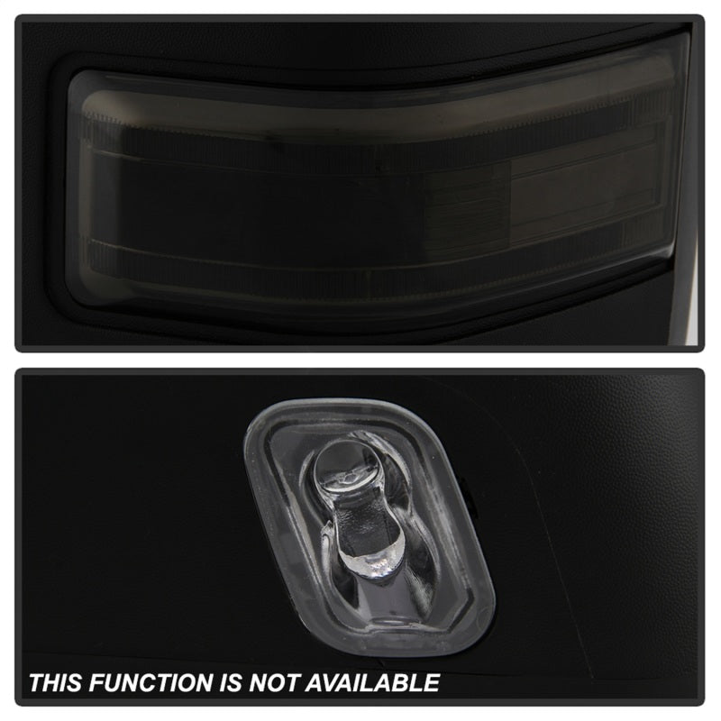FR SPORT SPYDER xTune 99-07 Ford Super Duty Heated LED Signal Power Mirrors - Smk (Pair)...