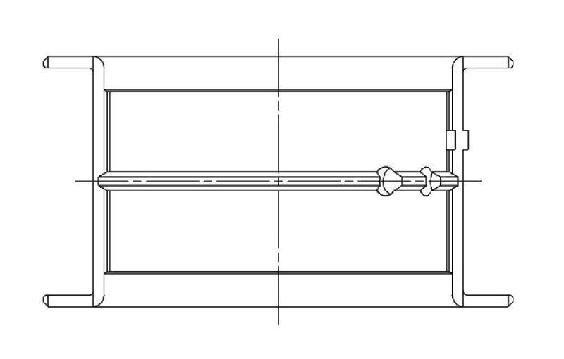 ACL Chevy 265/283/302/327 Standard Size Main Bearing Set - CT-1 Coated 5M429HC-STD