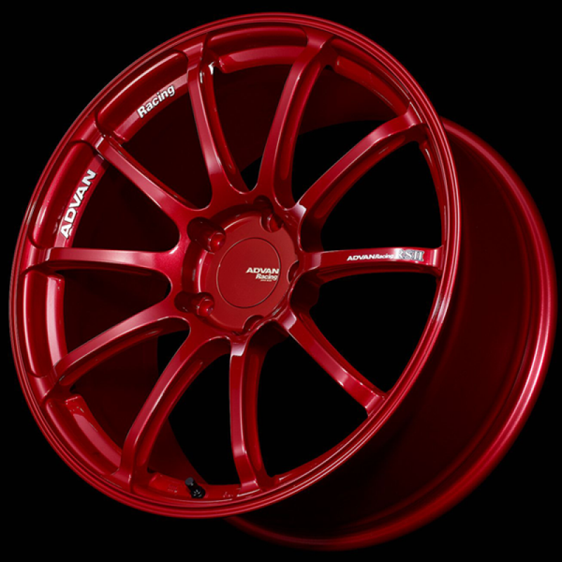 Advan RSII 19x8.5 / +52 Offset / 5x130 / 71.6mm Bore / Racing Red YAP9H52PRR