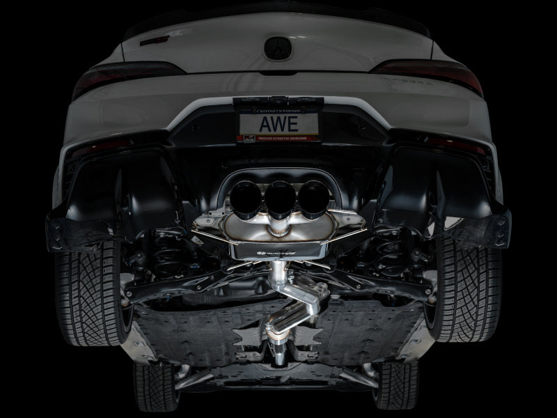 AWE Tuning 2024 Acura Integra Type S DE5 FWD Touring Edition Exhaust w/ Triple Diamond Black Tips 3015-53335